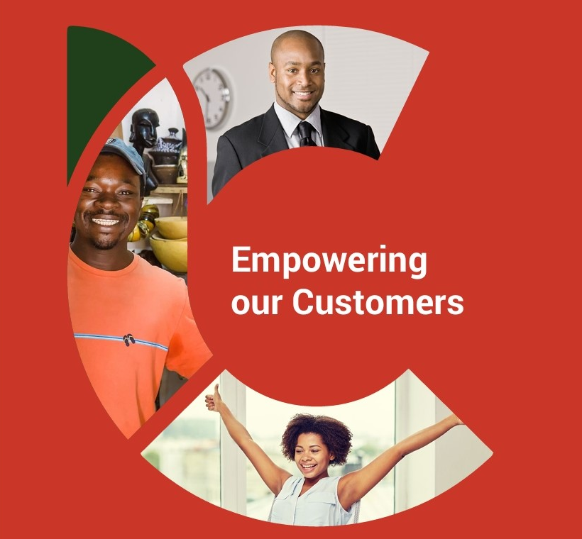 Smiling Kenyan professional in a modern office — Imarika Capital client